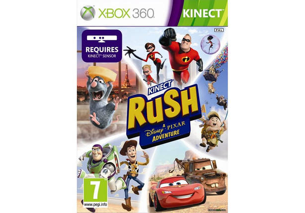 Гра для ігрової консолі Xbox 360, Kinect Rush: A DisneyPixar Adventure (Kinect, LT 3.0, LT 2.0), фото 1