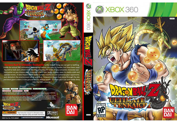 Гра для ігрової консолі Xbox 360, Dragon Ball Z: Ultimate Tenkaichi (LT 3.0, LT 2.0), фото 1