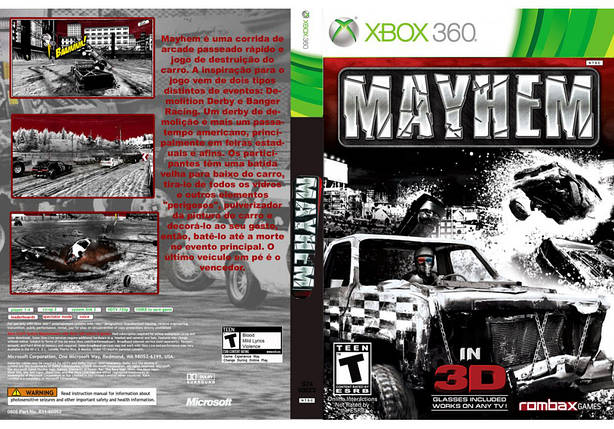 Гра для ігрової консолі Xbox 360, Mayhem (LT 3.0, LT 2.0), фото 1
