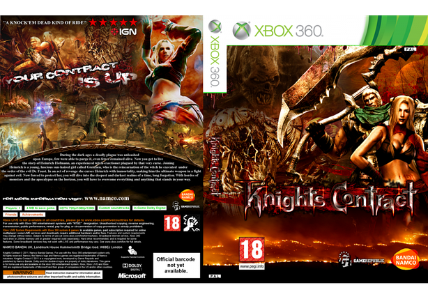 Гра для ігрової консолі Xbox 360, Knights Contract, фото 2