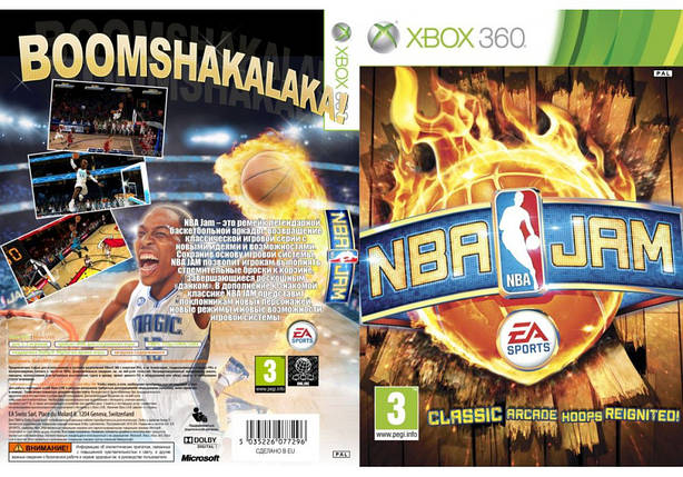Гра для ігрової консолі Xbox 360, NBA Jam (LT 3.0, LT 2.0), фото 1