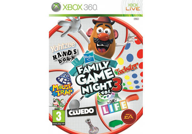 Гра для ігрової консолі Xbox 360, Hasbro Family Game Night 3 (LT 3.0, LT 2.0), фото 1