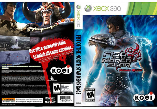 Гра для ігрової консолі Xbox 360, Fist of the North Star Kens Rage (LT 3.0, LT 2.0), фото 1