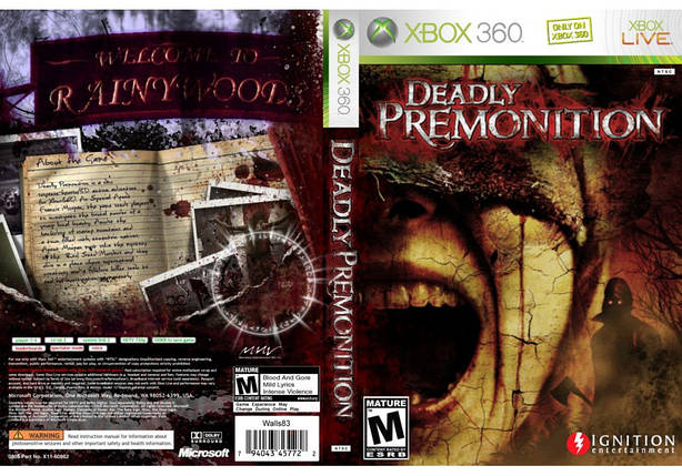 Гра для ігрової консолі Xbox 360, Deadly Premonition (LT 3.0, LT 2.0), фото 1