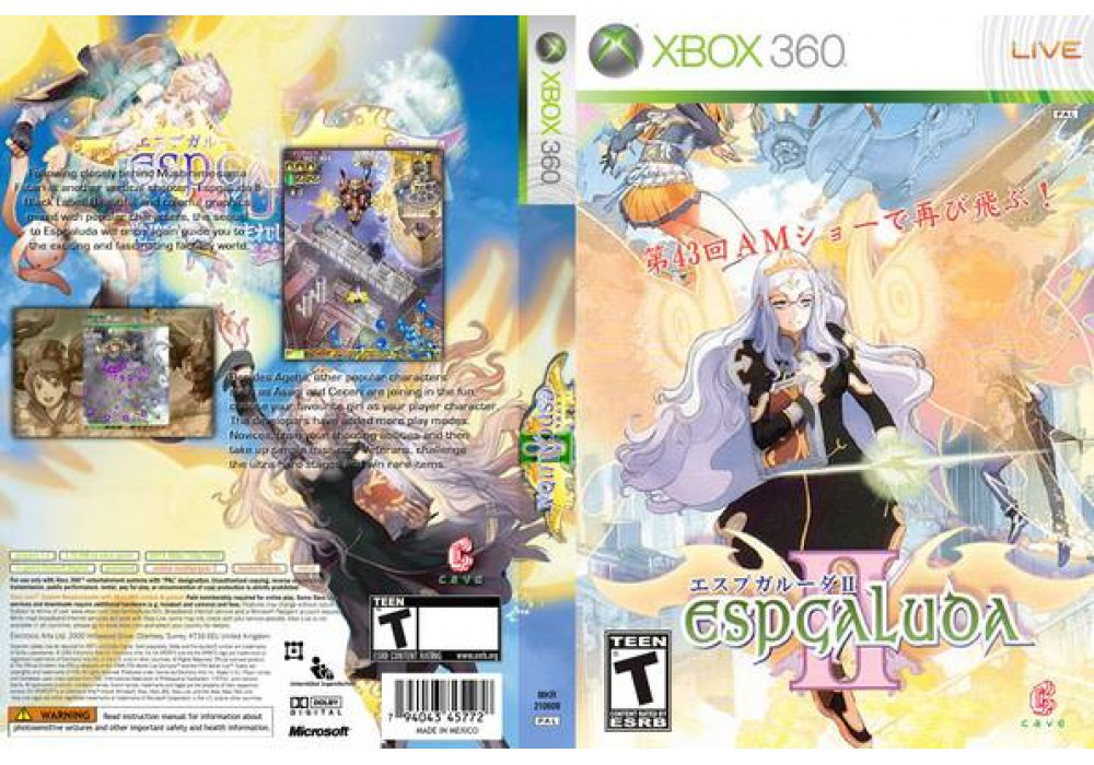 Гра для ігрової консолі Xbox 360, Espgaluda II Black Label (LT 3.0, LT 2.0)