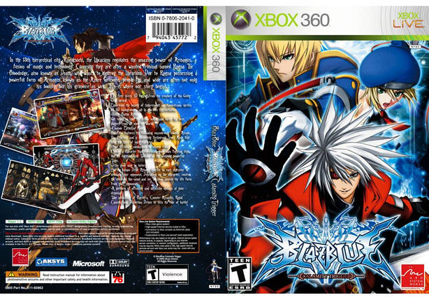 Гра для ігрової консолі Xbox 360, BlazBlue: Calamity Trigger (LT 3.0, LT 2.0), фото 1