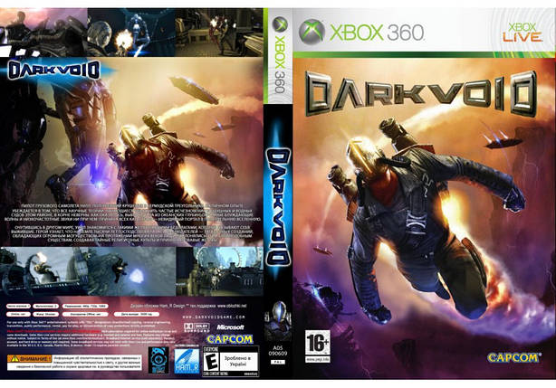 Гра для ігрової консолі Xbox 360, Dark Void (LT 3.0, LT 2.0), фото 1