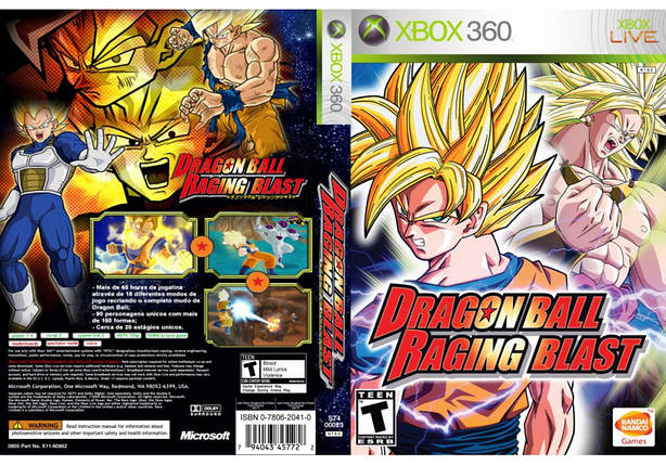 Гра для ігрової консолі Xbox 360, Dragon Ball Z Raging Blast (LT 3.0, LT 2.0), фото 1