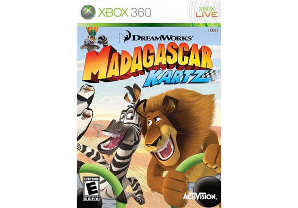 Гра для ігрової консолі Xbox 360, Madagascar Kartz (LT 3.0, LT 2.0), фото 1