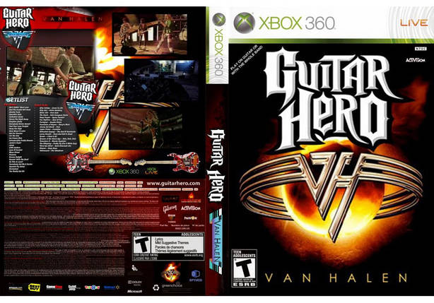 Гра для ігрової консолі Xbox 360, Guitar Hero: Van Halen (LT 3.0, LT 2.0), фото 1