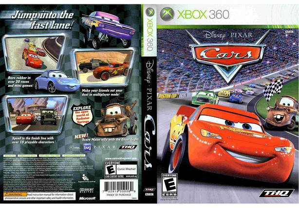Гра для ігрової консолі Xbox 360, Cars (LT 3.0, LT 2.0), фото 1