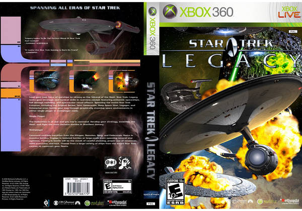Xbox 360 Star Trek Legacy LT 3.0 LT 2.0 PlayNow 701875998
