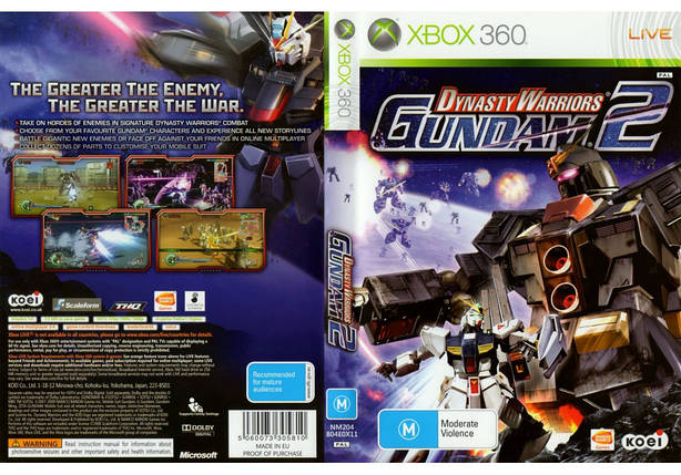 Гра для ігрової консолі Xbox 360, Dynasty Warriors: Gundam 2, фото 2