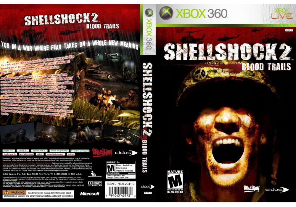 ShellShock 2: Blood Trails (Xbox 360 ) 