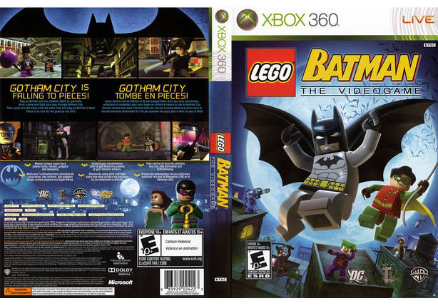 Гра для ігрової консолі Xbox 360, LEGO Batman: The Videogame (русська версія, LT 3.0, LT 2.0), фото 1