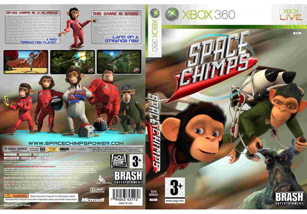 Гра для ігрової консолі Xbox 360, Space Chimps, фото 2
