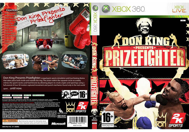 Гра для ігрової консолі Xbox 360, Don King Presents: Prizefighter (LT 3.0, LT 2.0), фото 1