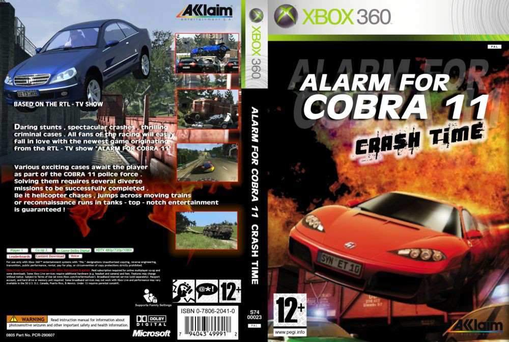 Гра для ігрової консолі Xbox 360, Alarm for Cobra 11 Crash Time (LT 3.0, LT 2.0)