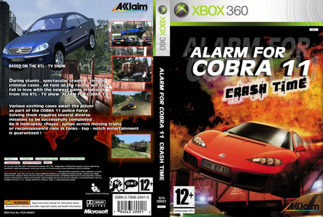 Гра для ігрової консолі Xbox 360, Alarm for Cobra 11 Crash Time (LT 3.0, LT 2.0), фото 1