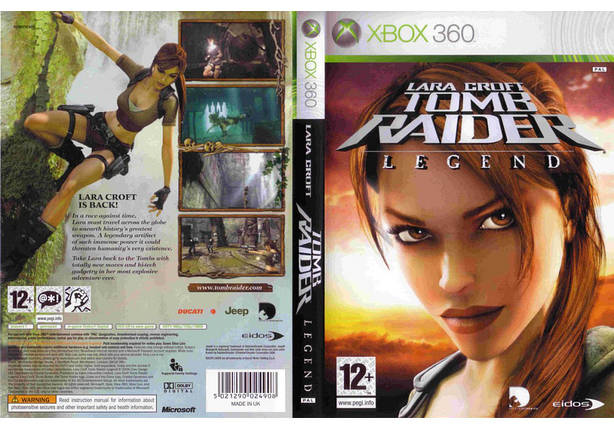 Гра для ігрової консолі Xbox 360, Tomb Raider: Legend (LT 3.0, LT 2.0), фото 1