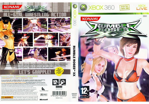 Гра для ігрової консолі Xbox 360, Rumble Roses XX (LT 3.0, LT 2.0), фото 1
