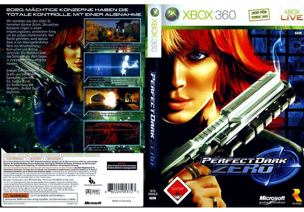 Гра для ігрової консолі Xbox 360, Perfect Dark Zero (LT 3.0, LT 2.0), фото 1