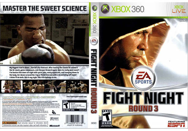 Гра для ігрової консолі Xbox 360, Fight Night Round 3, фото 2