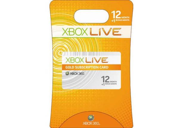 Картка поповнення балансу Xbox Live! (12+1 місяців), фото 2