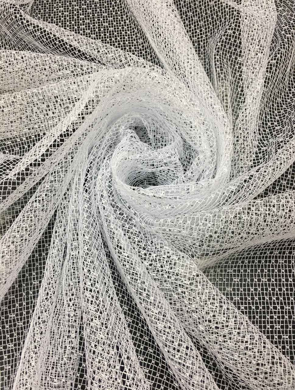 Тюль готова Сітка "Вінтаж", Біла 3м
