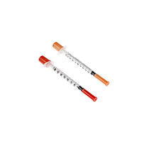 Шприц інсуліновий MedPlast U-50 0,5 мл, голка 0.3х8 мм (100 шт.)