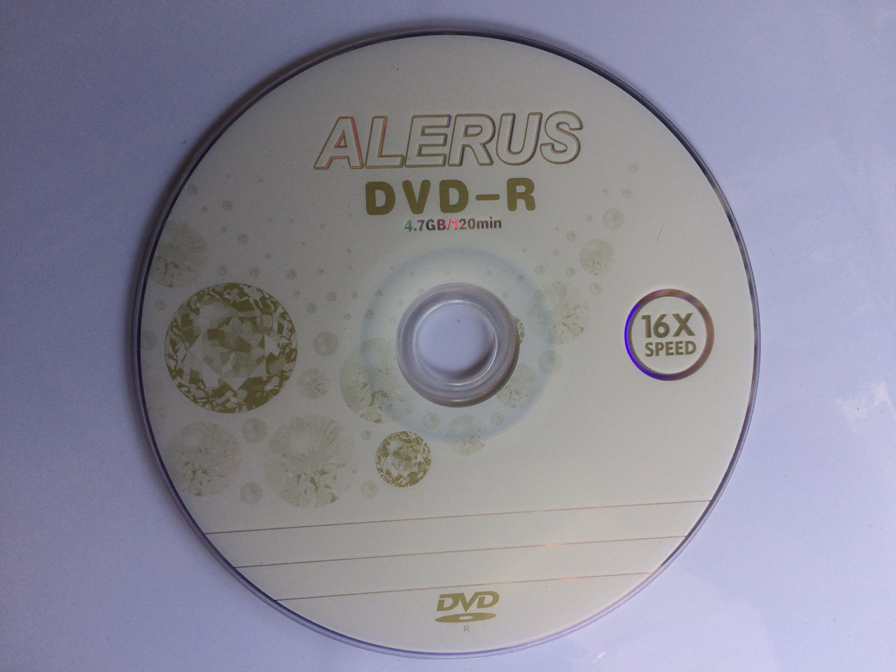 Диск DVD-R для видео ALERUS 16x Bulk/50 - фото 1 - id-p353864492