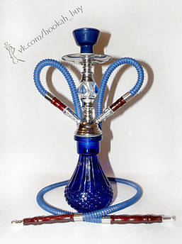 Практичний кальян на 2 трубки (різні кольори) (М2-6)