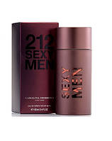 Туалетна вода чоловіча CAROLINA HERRERA 212 Sexy Men EDT 100 мл