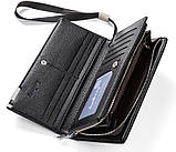 Чоловічий гаманець портмоне клатч Baellerry New Classic + Подарунок!! Ніж-візитка, фото 9
