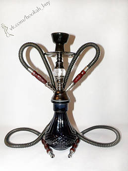 Практичний кальян на 2 трубки (різні кольори) (М2-6)