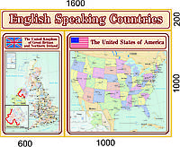 Стенд "English Speaking Countries"