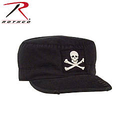 Кепка чоловіча вінтажна чорна Ultra Force™ Vintage Fatigue Cap - Black Jolly Roger розмір XL - 59-60