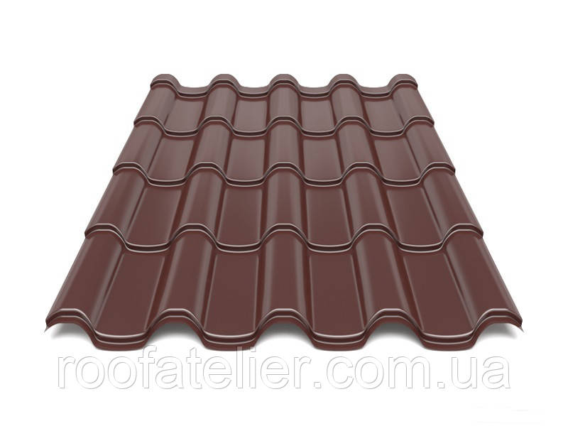 Металочерепиця Альпіна (поставка тільки в КИЇВ І ОБЛ.), фото 1