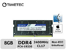 Пам'ять Timetec Hynix IC Apple 8 GB DDR4 2400MHz PC4-19200 SODIMM для ноутбука