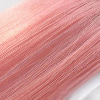 Пастка штучного кольорового волосся на шпильці 55 см чайна троянда