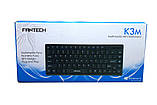 Клавіатура Fantech K3M, Slim, Black, (K3Mb), USB, без цифрового блоку, фото 10