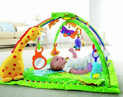 Розвиваючий килимок Fisher Price "Джунглі"