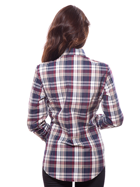Женская рубашка в клетку (размеры L, XL) - фото 2 - id-p50503400