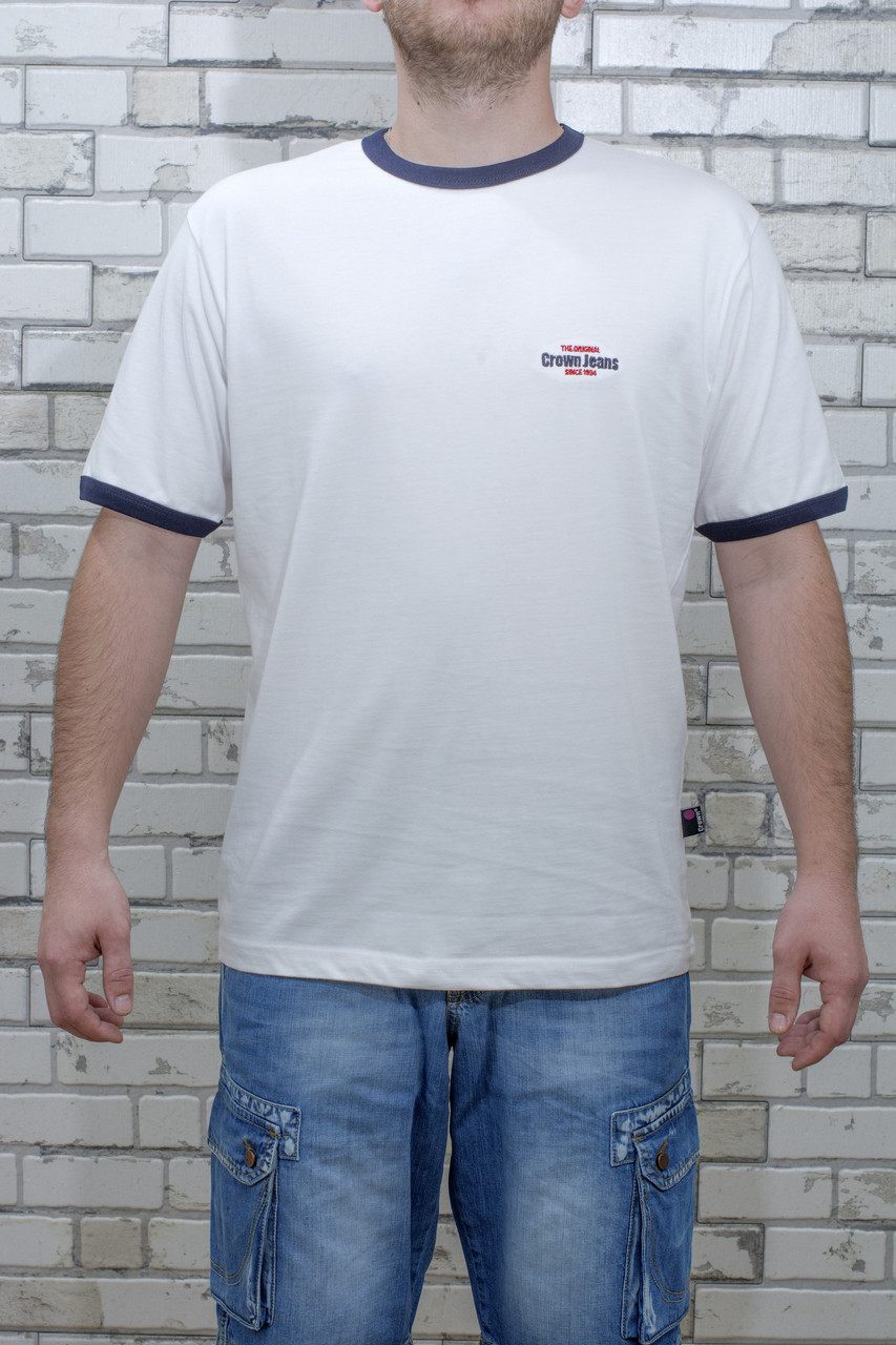 Футболка чоловіча Crown Jeans модель cr-120-01