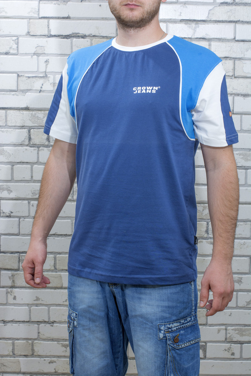 Футболка чоловіча Crown Jeans модель cr-121-01
