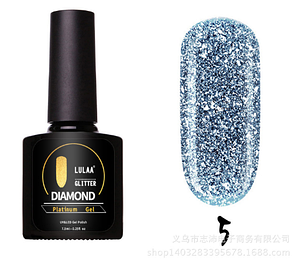 Гель-лак Lulaa Diamond Glitter Platinum gel 7.5 ml No 05