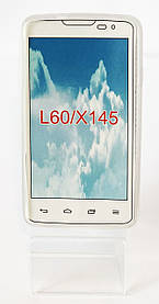 Силіконовий чохол на LG L60/X145 білий матовий