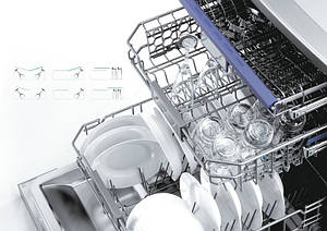 Посудомийна машина Fabiano FBDW 6410 вбудована 45 см