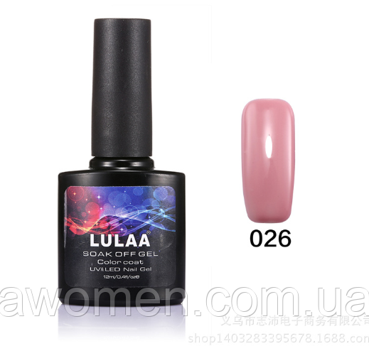 Гель-лак Lulaa 12 ml No 026 (камуфляний)