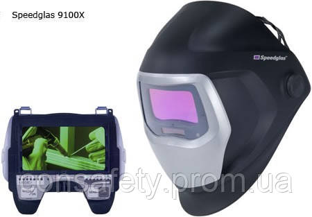 Сварочная маска с ФАЗ SPEEDGLAS 9100ХX, 501825, c боковыми окнами - фото 1 - id-p54000239